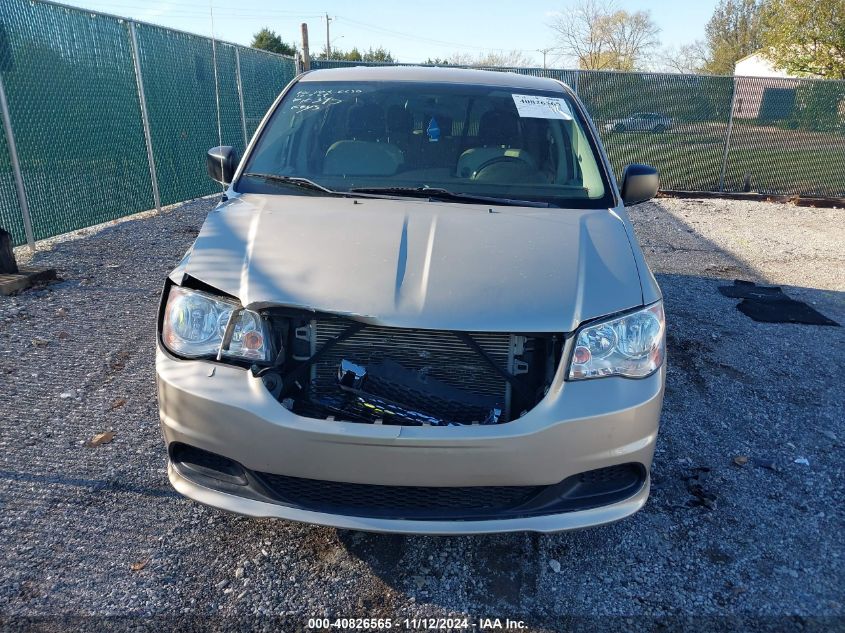 2015 Dodge Grand Caravan Se VIN: 2C4RDGBG6FR658077 Lot: 40826565