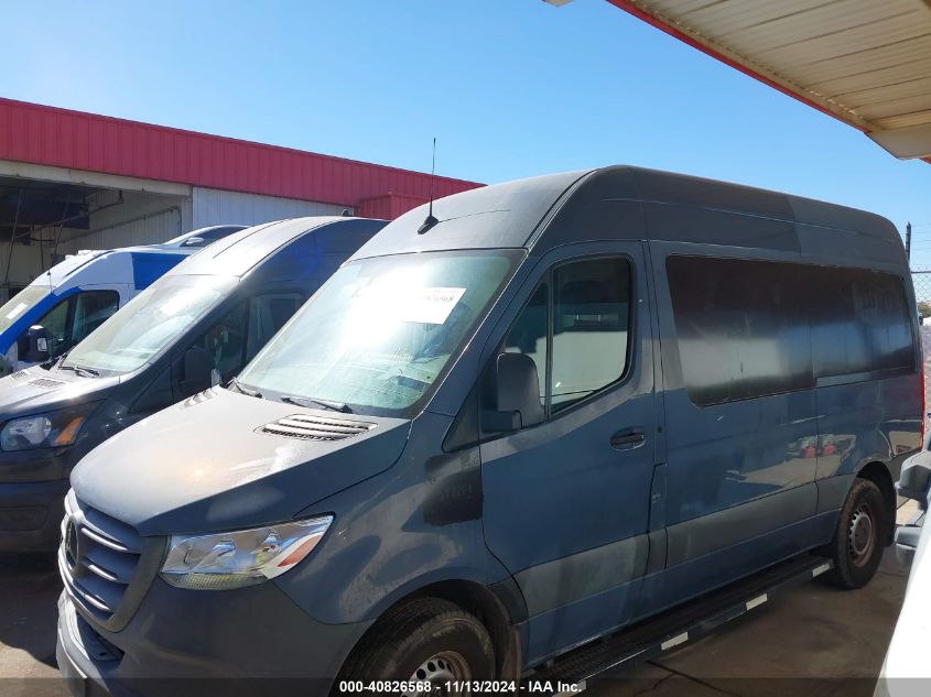 2019 Mercedes-Benz Sprinter 2500 High Roof V6/Standard Roof V6 VIN: WD4PF0CD1KT004741 Lot: 40826568