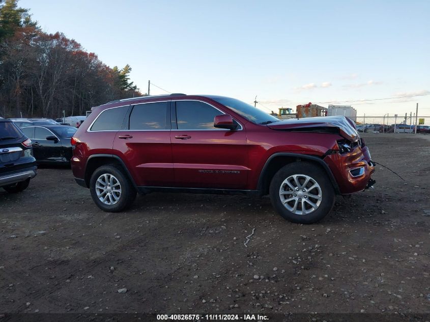 2021 Jeep Grand Cherokee Laredo E 4X4 VIN: 1C4RJFAG5MC654502 Lot: 40826575