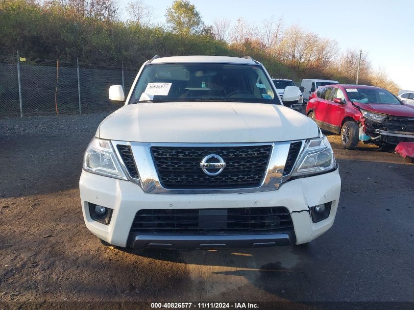 2019 Nissan Armada Sv/Sl/Platinum VIN: JN8AY2ND8K9092675 Lot: 40826577