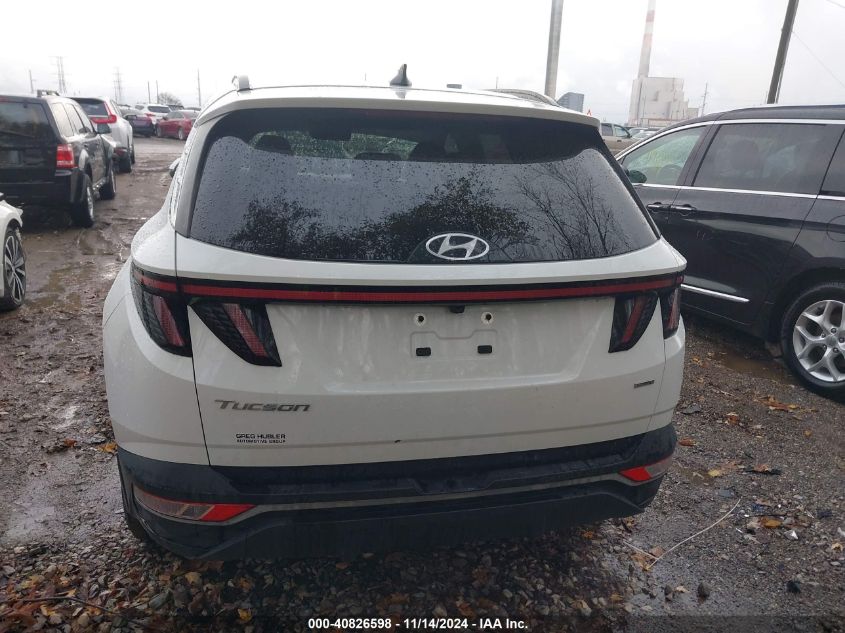 2022 Hyundai Tucson Sel VIN: 5NMJFCAEXNH036168 Lot: 40826598