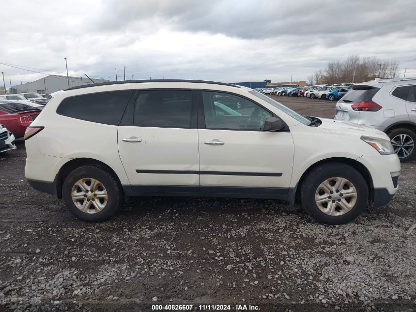 2014 Chevrolet Traverse Ls VIN: 1GNKRFED6EJ252440 Lot: 40826607