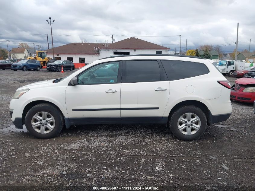 2014 Chevrolet Traverse Ls VIN: 1GNKRFED6EJ252440 Lot: 40826607