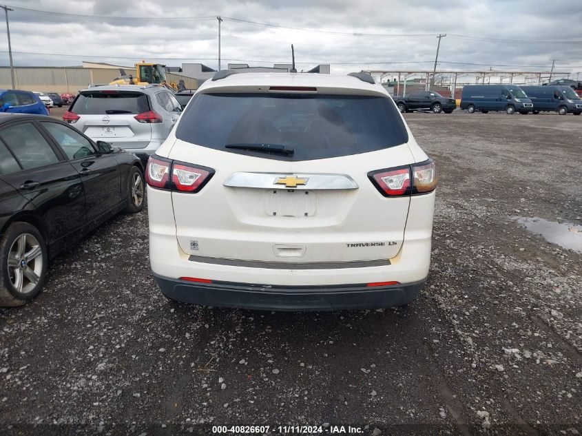 2014 Chevrolet Traverse Ls VIN: 1GNKRFED6EJ252440 Lot: 40826607