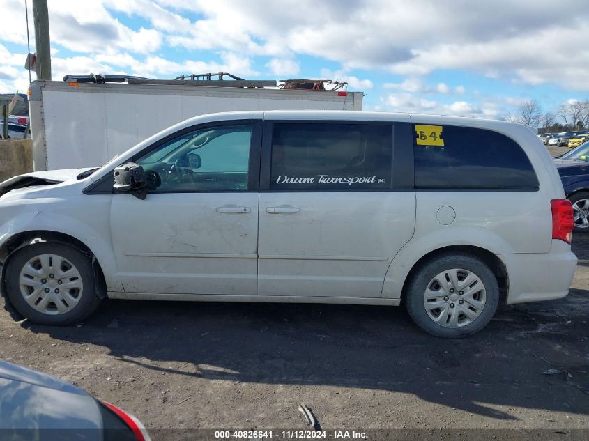 2015 Dodge Grand Caravan Se VIN: 2C4RDGBG3FR658635 Lot: 40826641