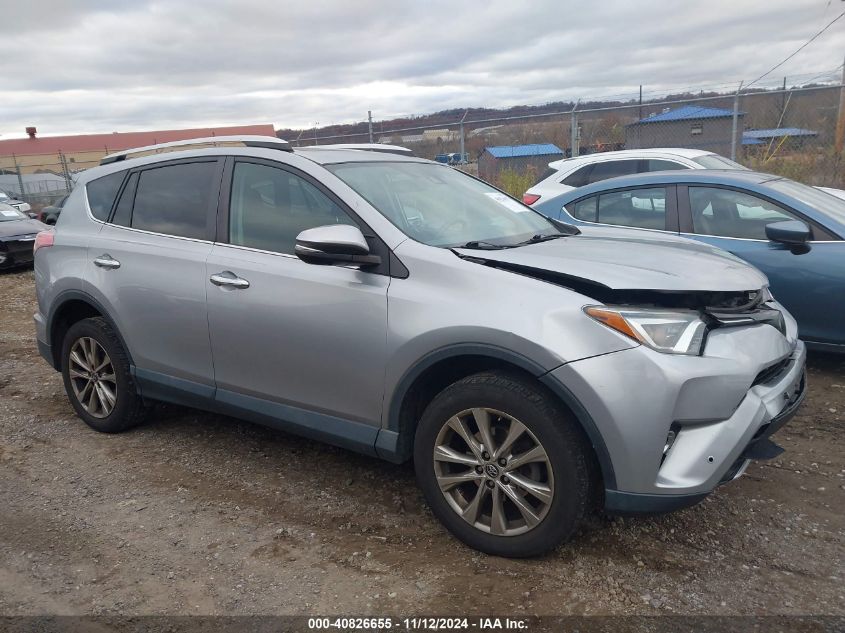 2016 Toyota Rav4 Limited VIN: 2T3DFREVXGW535142 Lot: 40826655