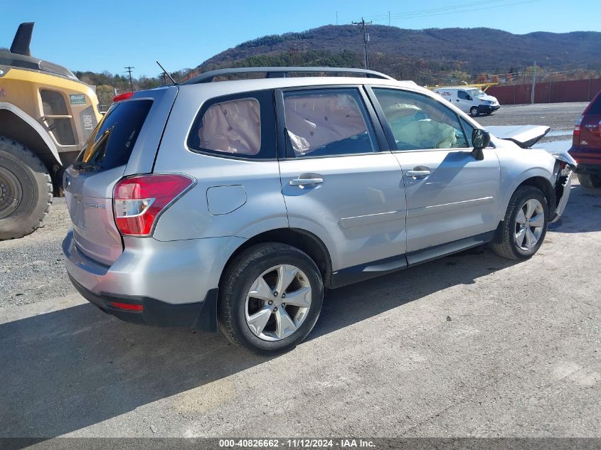 VIN JF2SJABC2FH555384 2015 Subaru Forester, 2.5I no.4