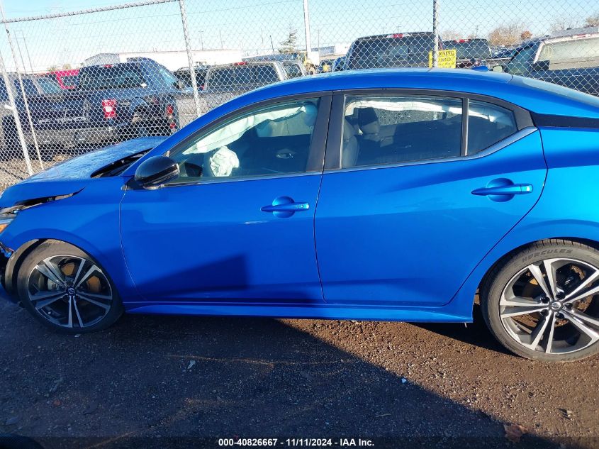 2021 Nissan Sentra Sr VIN: 3N1AB8DV4MY218573 Lot: 40826667