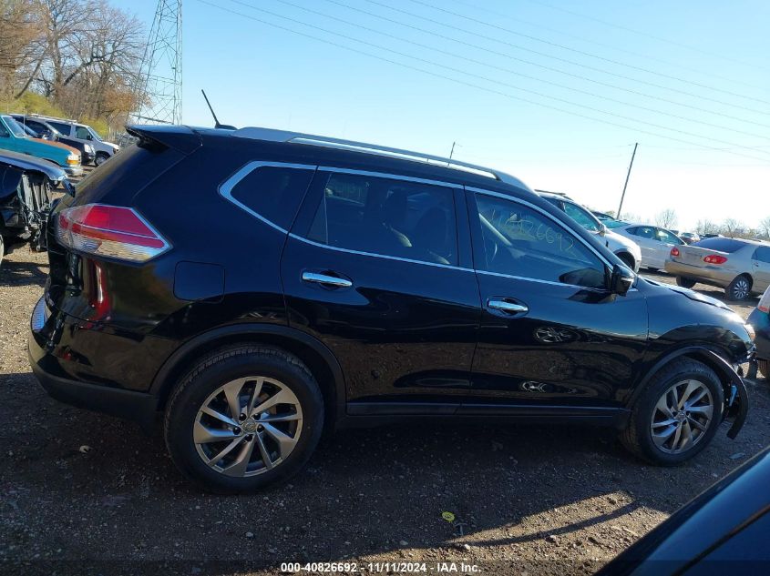 2015 Nissan Rogue Sl VIN: 5N1AT2MV1FC828476 Lot: 40826692