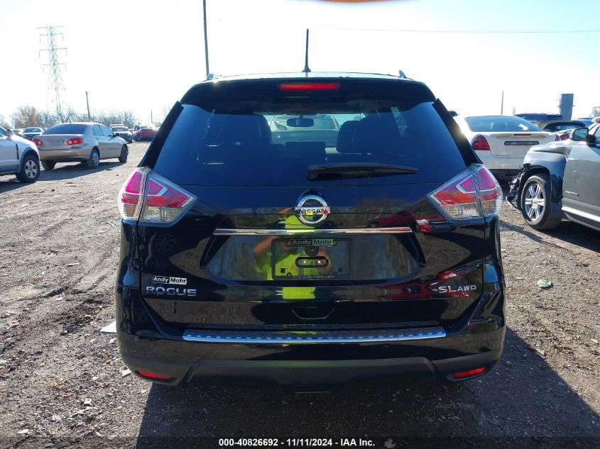 2015 Nissan Rogue Sl VIN: 5N1AT2MV1FC828476 Lot: 40826692