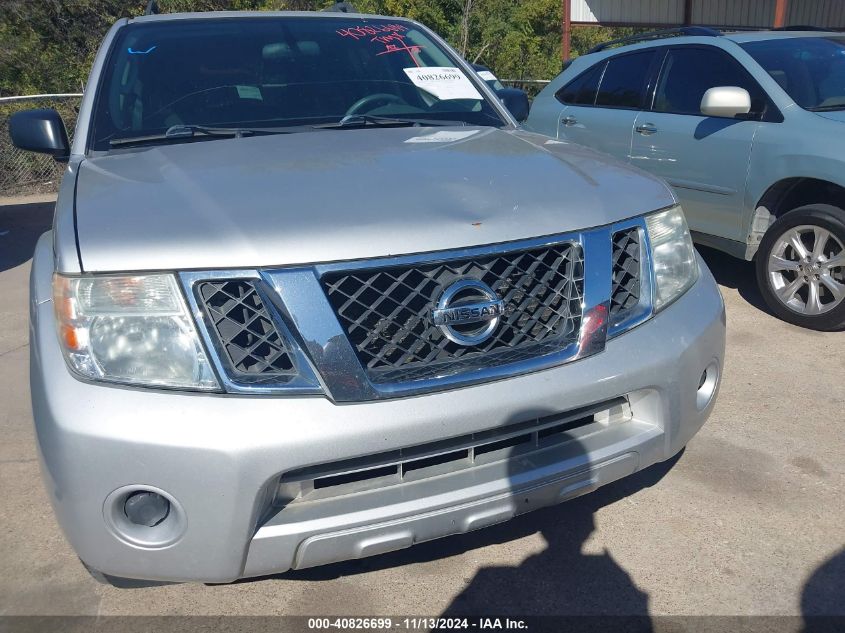 2012 Nissan Pathfinder S VIN: 5N1AR1NN3CC629710 Lot: 40826699