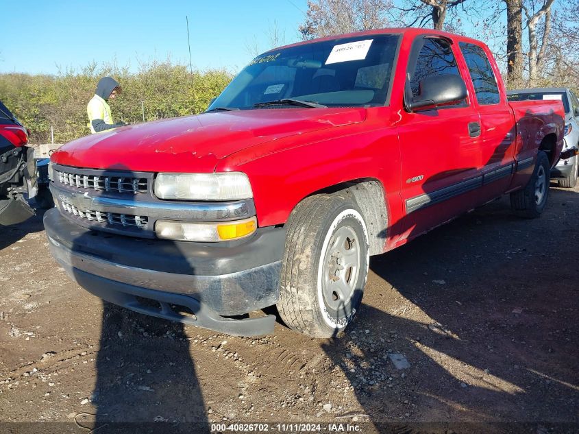 2000 Chevrolet Silverado VIN: 2GCEC19W5Y1372458 Lot: 40826702