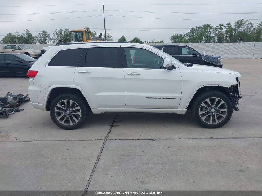 2017 Jeep Grand Cherokee Overland 4X4 VIN: 1C4RJFCG6HC842349 Lot: 40826706