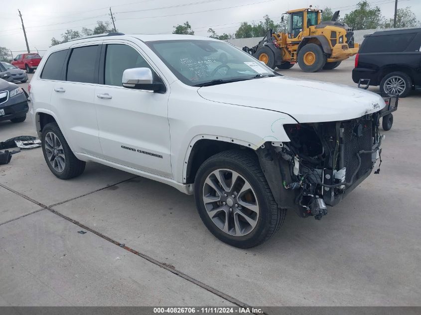 2017 Jeep Grand Cherokee Overland 4X4 VIN: 1C4RJFCG6HC842349 Lot: 40826706