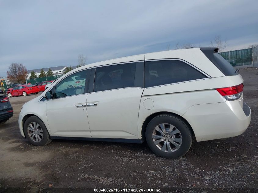 2016 Honda Odyssey Ex-L VIN: 5FNRL5H66GB053074 Lot: 40826716