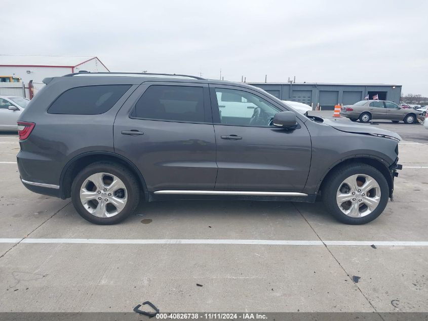 2014 Dodge Durango Limited VIN: 1C4RDJDGXEC495404 Lot: 40826738