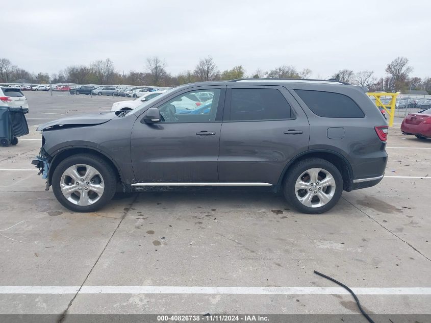 2014 Dodge Durango Limited VIN: 1C4RDJDGXEC495404 Lot: 40826738