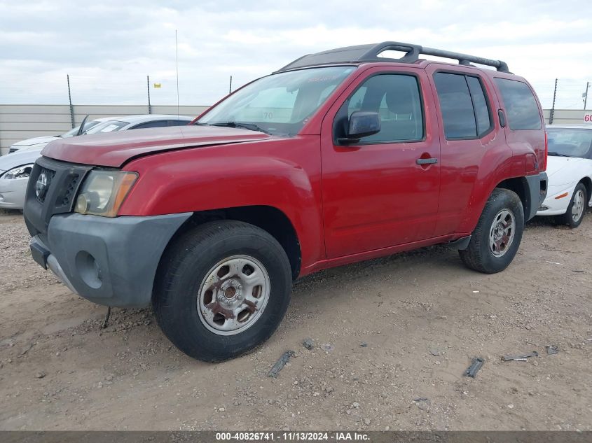 2010 Nissan Xterra X VIN: 5N1AN0NU2AC508998 Lot: 40826741