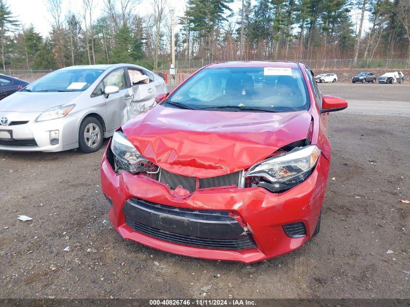 VIN 2T1BURHE7FC320593 2015 Toyota Corolla, LE no.6