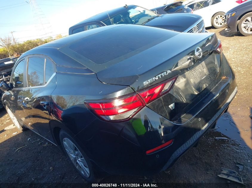 2021 Nissan Sentra S Xtronic Cvt VIN: 3N1AB8BV4MY302475 Lot: 40826748