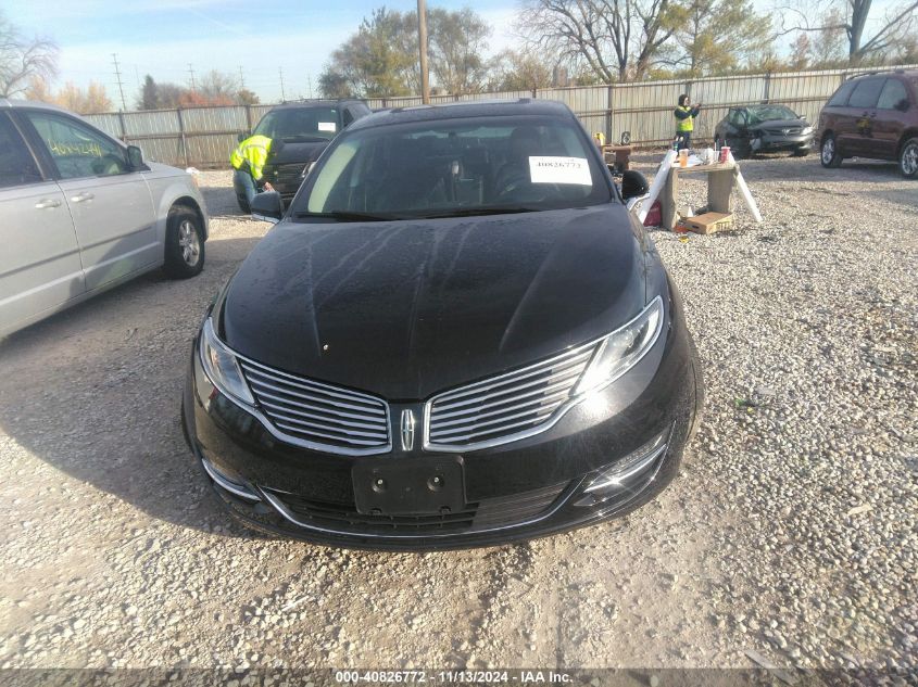 2016 Lincoln Mkz VIN: 3LN6L2G99GR623382 Lot: 40826772