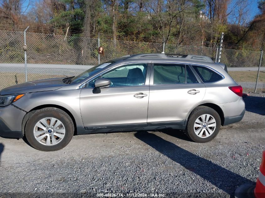 2018 Subaru Outback 2.5I Premium VIN: 4S4BSACC0J3268430 Lot: 40826774