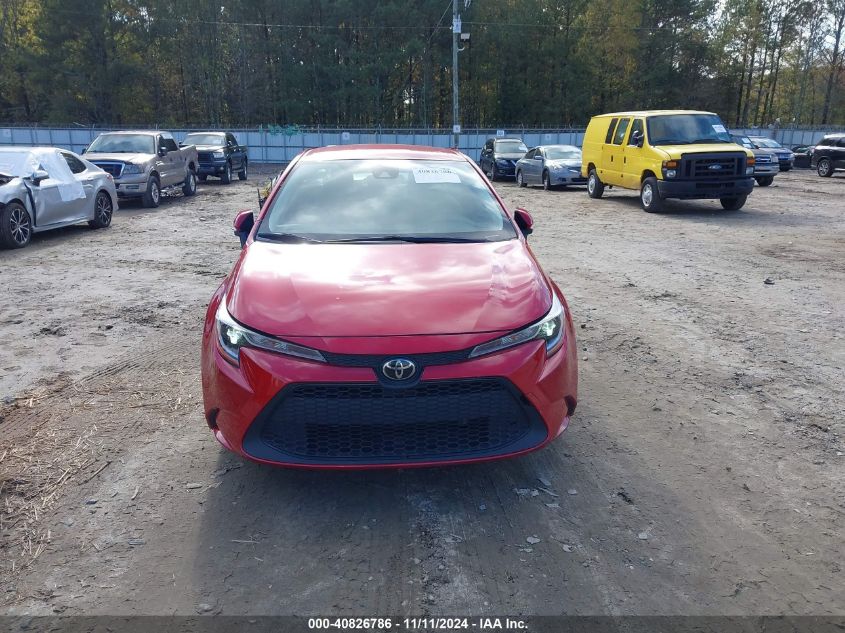 2021 Toyota Corolla Le VIN: JTDEPMAE5MJ124784 Lot: 40826786