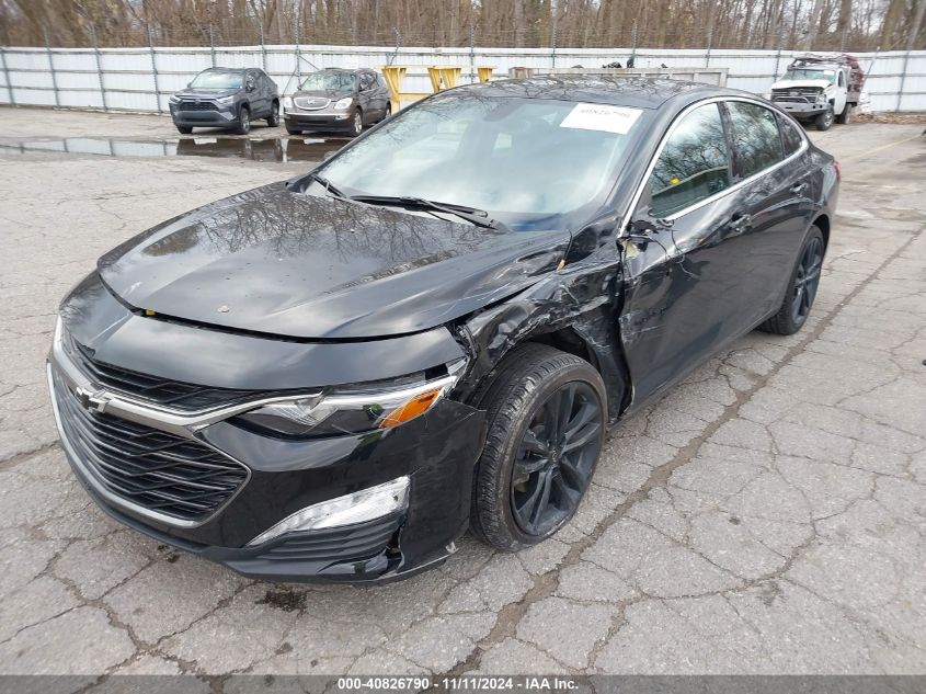 VIN 1G1ZD5ST3NF111171 2022 Chevrolet Malibu, Fwd Lt no.2