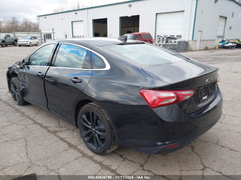 VIN 1G1ZD5ST3NF111171 2022 Chevrolet Malibu, Fwd Lt no.3