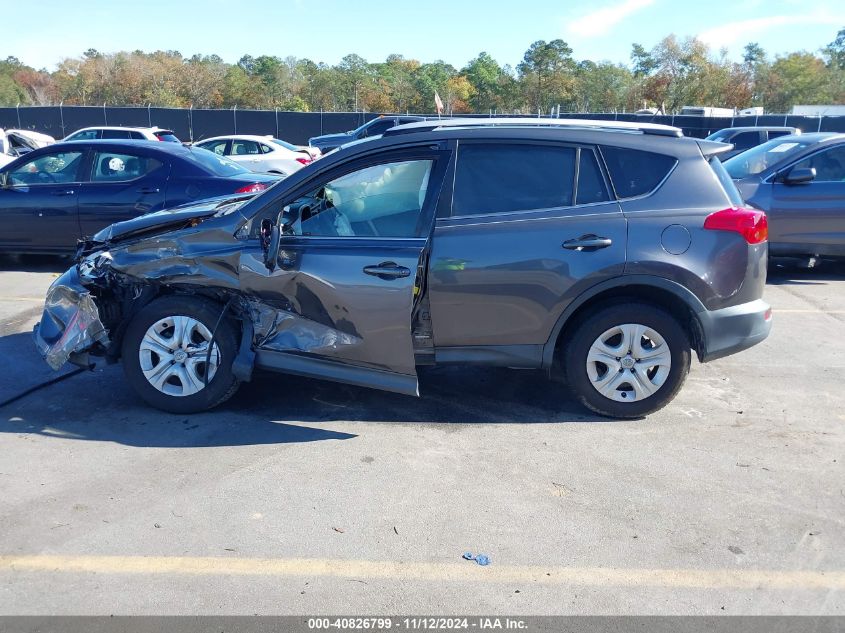 2014 Toyota Rav4 Le VIN: JTMZFREV5EJ003704 Lot: 40826799