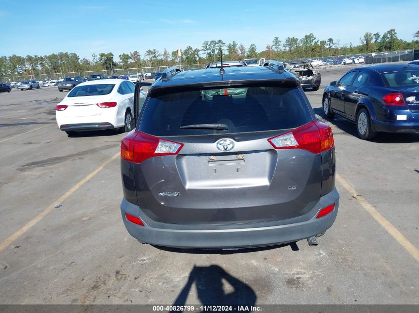 2014 Toyota Rav4 Le VIN: JTMZFREV5EJ003704 Lot: 40826799