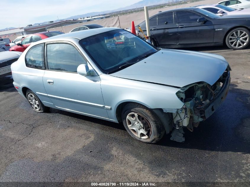 2004 Hyundai Accent Gl/Gt VIN: KMHCG35C14U314148 Lot: 40826798