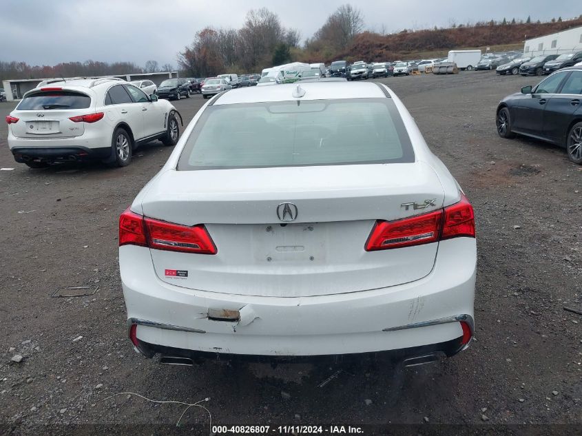 2019 Acura Tlx Tech Pkg VIN: 19UUB2F41KA000735 Lot: 40826807