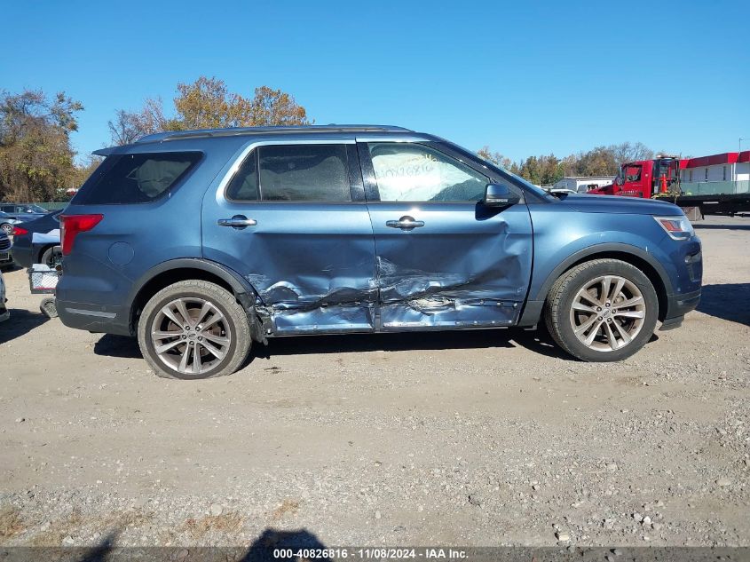 2018 Ford Explorer Limited VIN: 1FM5K8F84JGC12433 Lot: 40826816