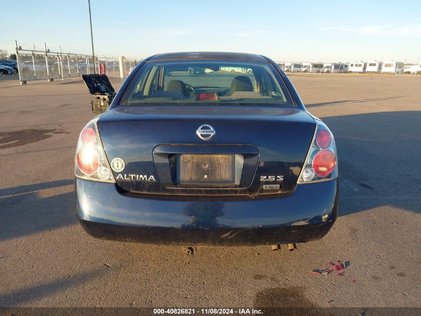 2006 Nissan Altima 2.5 S VIN: 1N4AL11D36C198931 Lot: 40826821