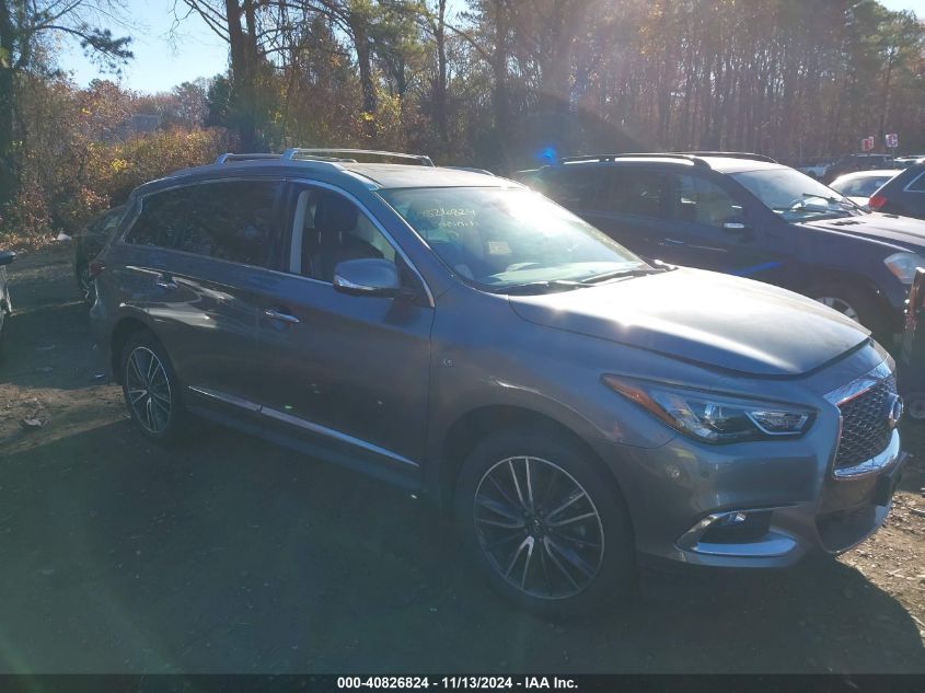 2019 Infiniti Qx60 Luxe VIN: 5N1DL0MM2KC562856 Lot: 40826824