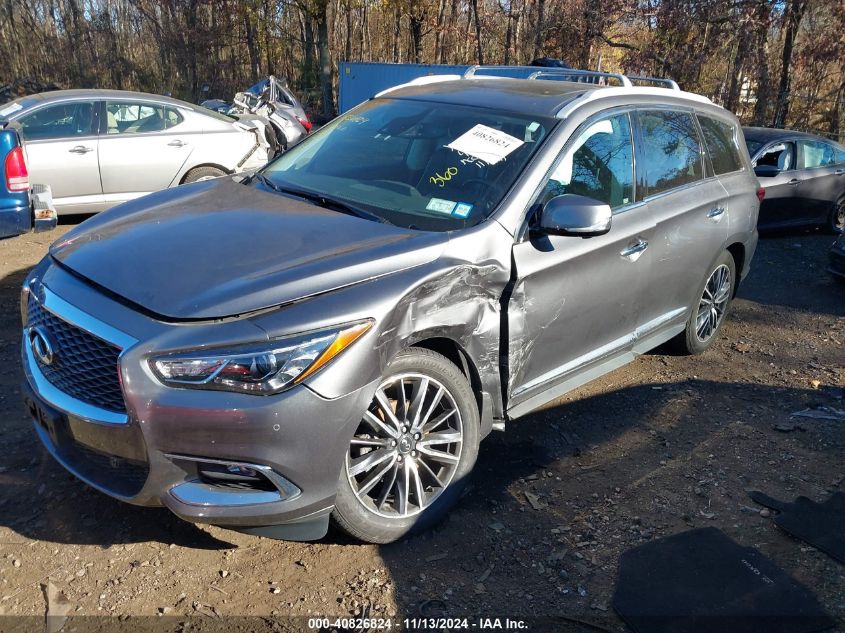 2019 Infiniti Qx60 Luxe VIN: 5N1DL0MM2KC562856 Lot: 40826824