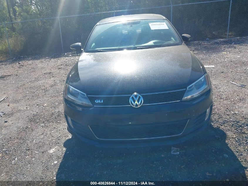 2014 Volkswagen Jetta Gli Autobahn VIN: 3VW4T7AJ6EM376969 Lot: 40826844