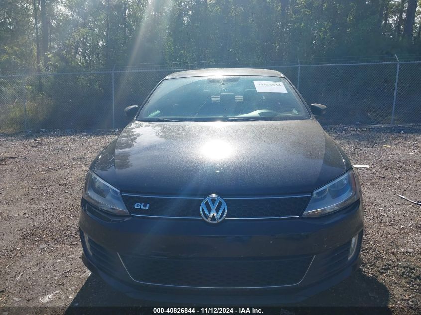 2014 Volkswagen Jetta Gli Autobahn VIN: 3VW4T7AJ6EM376969 Lot: 40826844