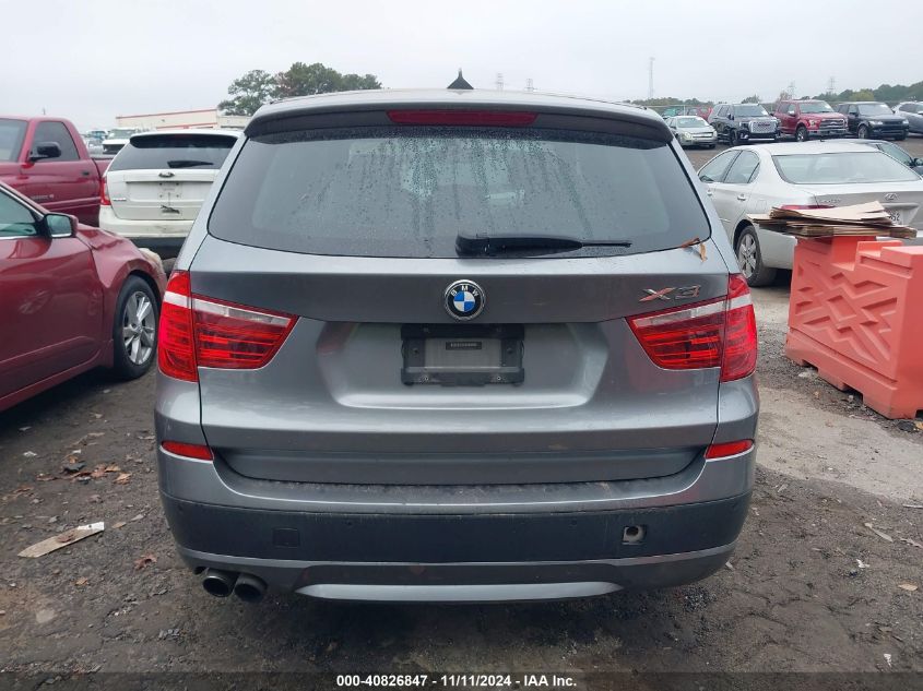 2014 BMW X3 xDrive28I VIN: 5UXWX9C57E0D28283 Lot: 40826847