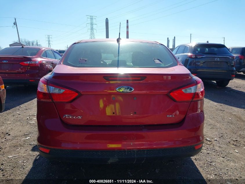 2012 Ford Focus Sel VIN: 1FAHP3H29CL249492 Lot: 40826851