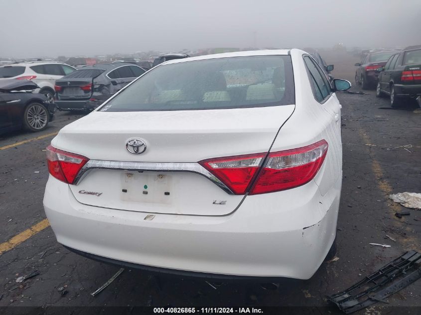 2015 Toyota Camry Le VIN: 4T4BF1FK4FR448640 Lot: 40826865