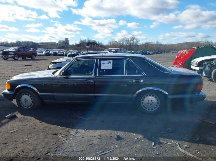 1991 Mercedes-Benz 350 Sdl VIN: WDBCB35E9MA587178 Lot: 40826872