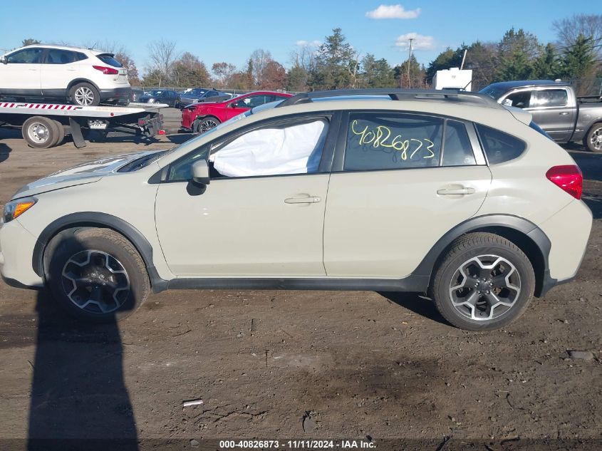 2015 Subaru Xv Crosstrek 2.0I Premium VIN: JF2GPACC9F8322282 Lot: 40826873