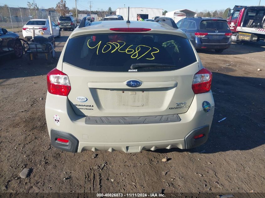 2015 Subaru Xv Crosstrek 2.0I Premium VIN: JF2GPACC9F8322282 Lot: 40826873