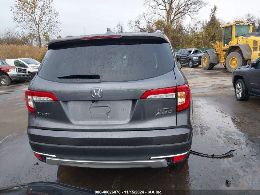 2022 Honda Pilot Awd Touring 7 Passenger VIN: 5FNYF6H60NB051066 Lot: 40826878