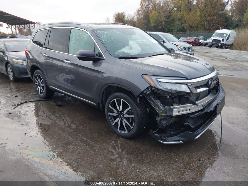 Vin: 5fnyf6h60nb051066, lot: 41316480, honda pilot awd touring 7 passenger 2022 img_1