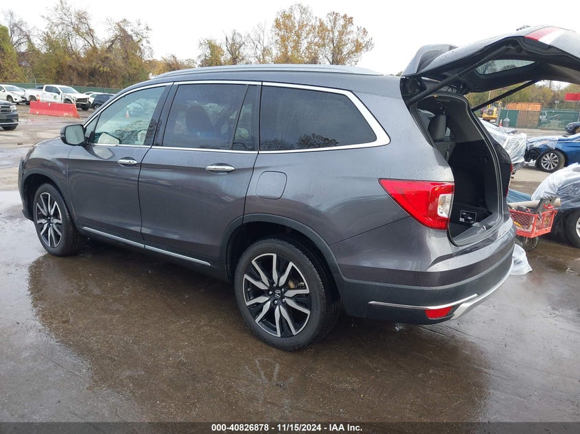 Vin: 5fnyf6h60nb051066, lot: 41316480, honda pilot awd touring 7 passenger 20223