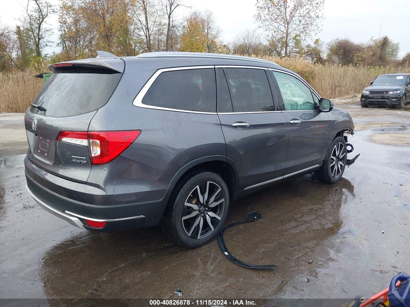 Vin: 5fnyf6h60nb051066, lot: 41316480, honda pilot awd touring 7 passenger 20224