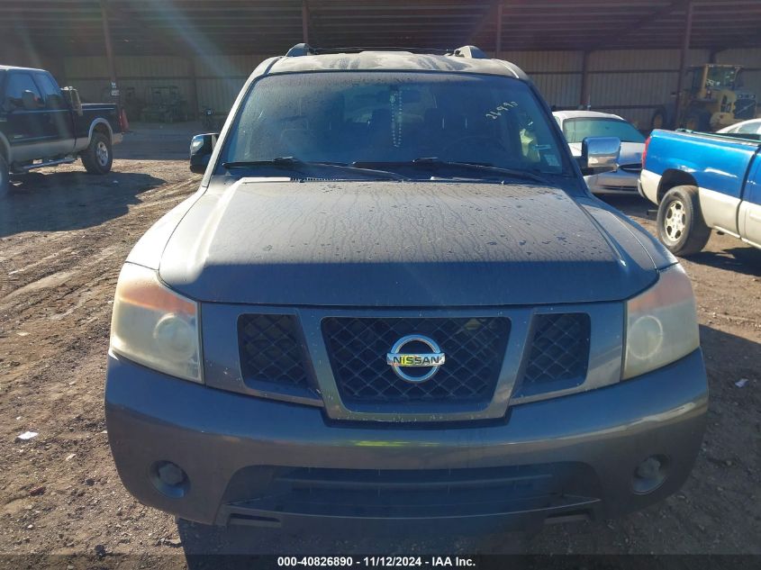 2008 Nissan Armada Se VIN: 5N1BA08D38N619778 Lot: 40826890